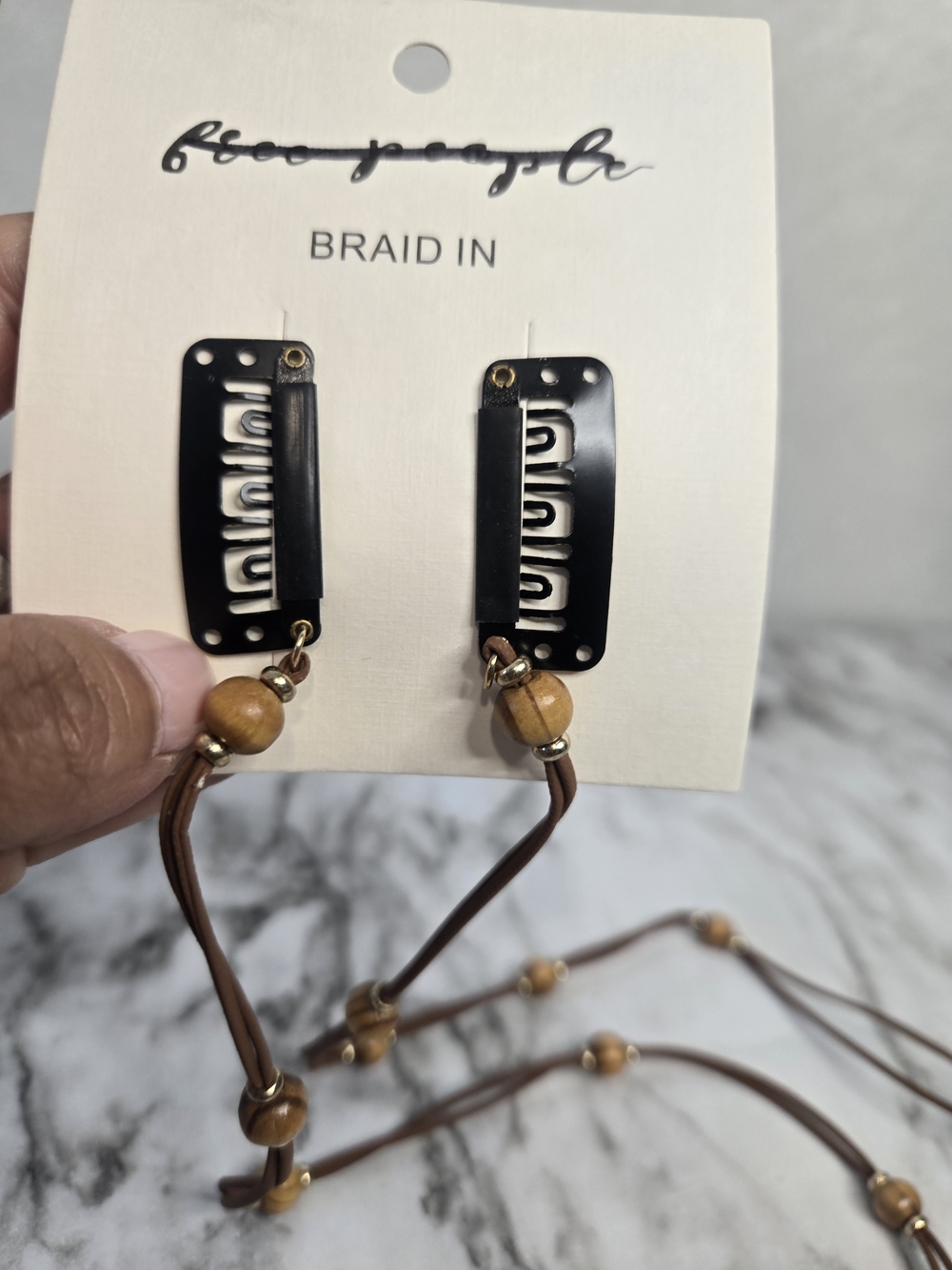 Free People Braid In Hair Clips - Picture 4 of 4